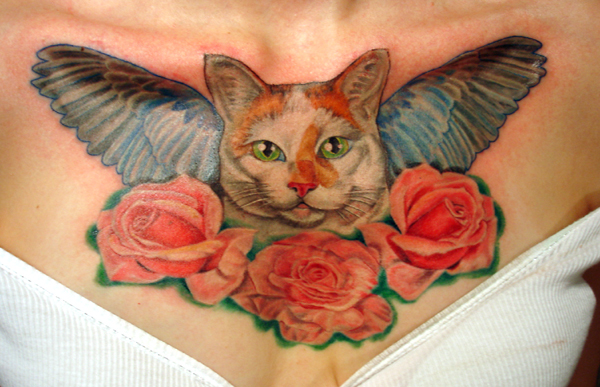 Tattoos - Memorial tattoos - catwings